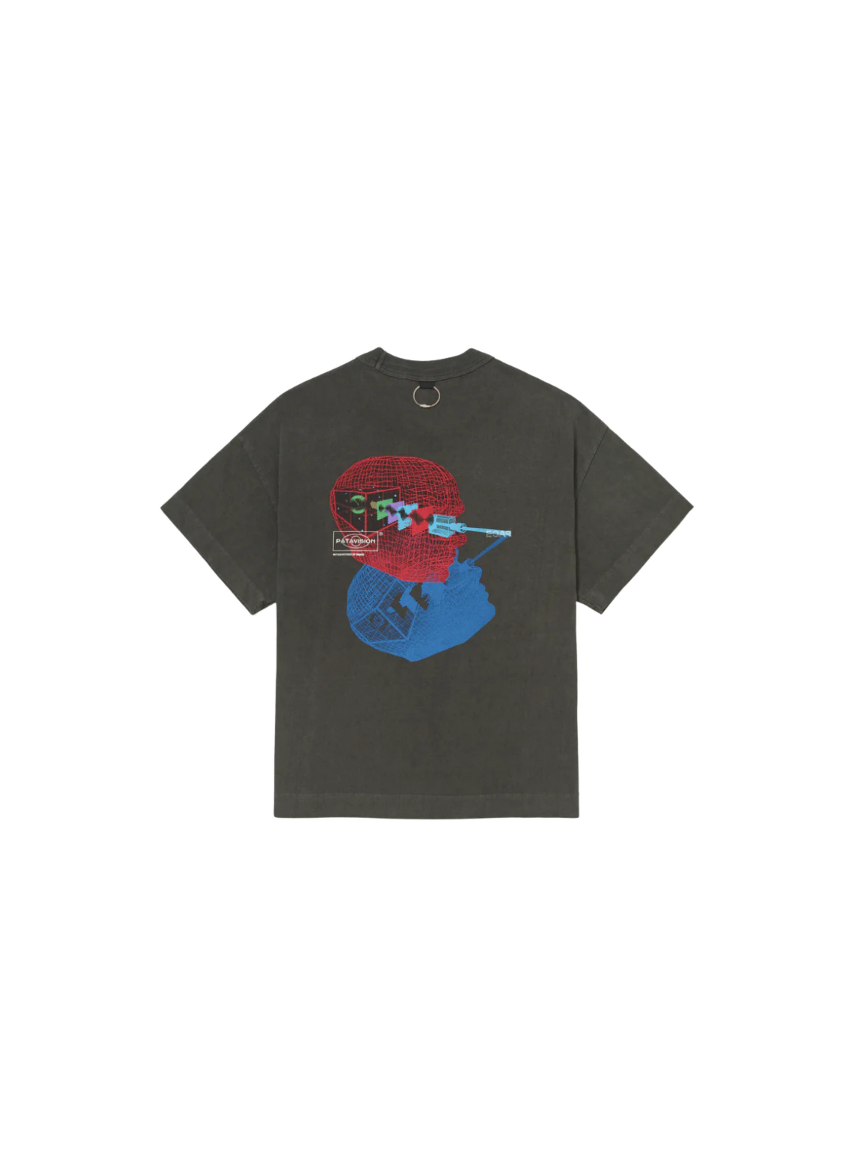 Patavision Tee "Stone Washed Black"